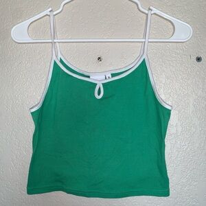Ghanda Green Spaghetti Strap Top